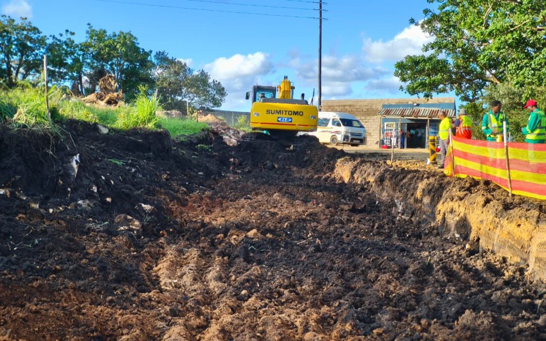 The Construction of a New Modified Emulsion Base Layer on District Road 1097